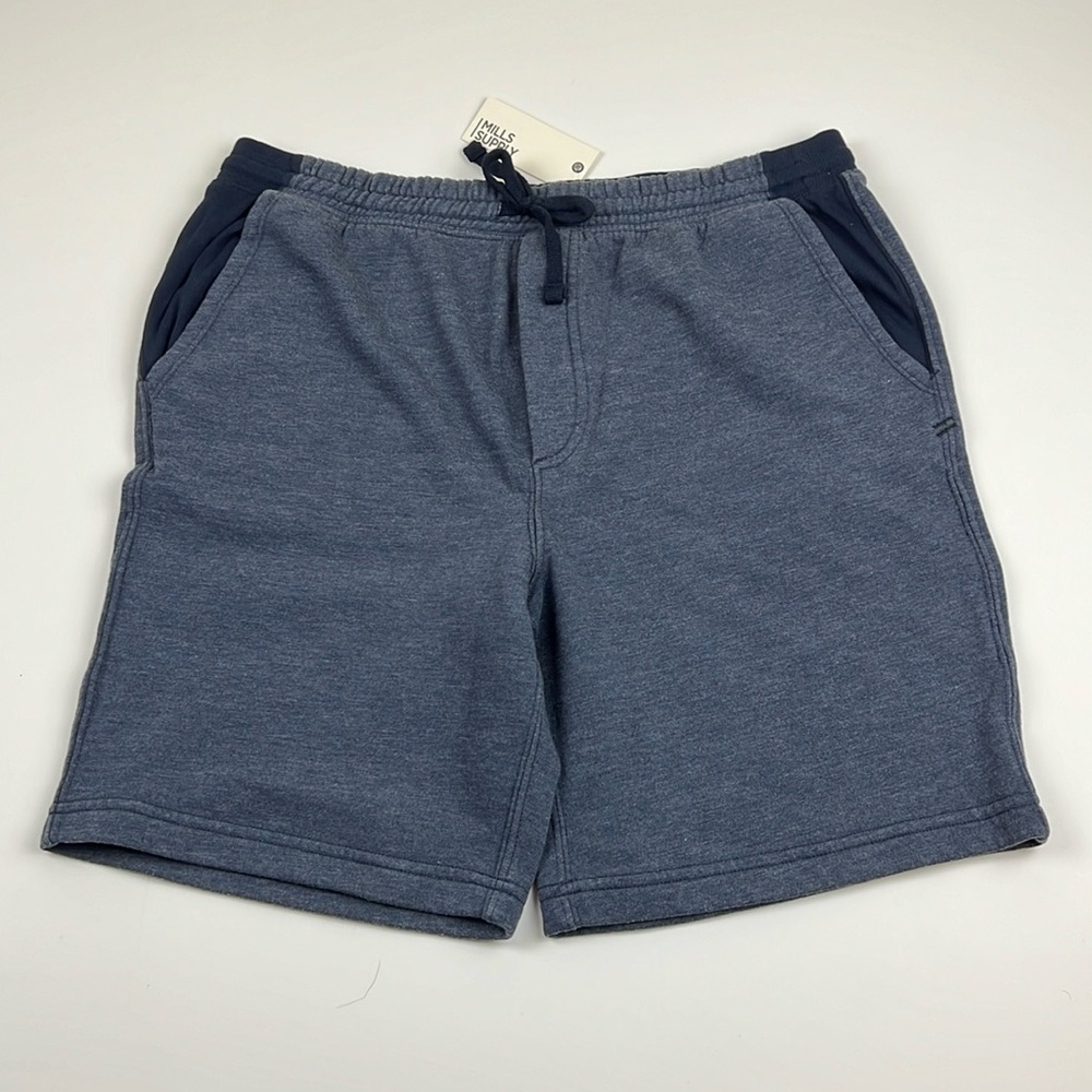 Mills Supply Men’s Sweatshorts Cotton Size Large Made In USA